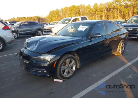 2016 BMW 328I из США, поврежденный, VIN WBA8E9G59GNT43779